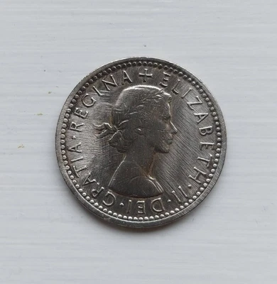 £1.50 • Buy Queen Elizabeth II Sixpence Coin 1962