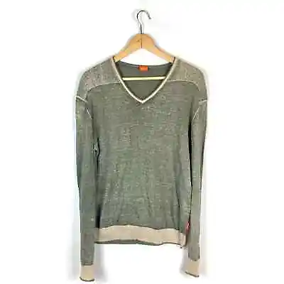 Hugo Boss V-neck Lightweight Sweater • $10