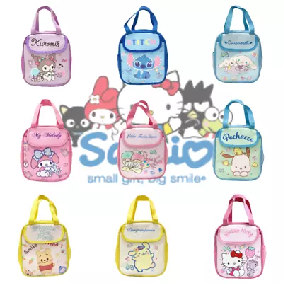 Lunch Sanrio Bag Foods Picnic Camping Portable Large Capacity Insulated Thermal • $16.48
