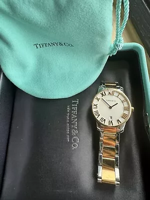 Tiffany And Co Stainless Steel And 18k Rose Gold • $1800