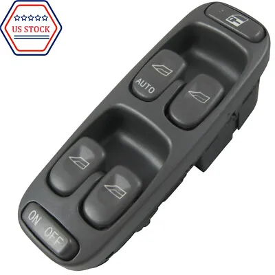 Master Power Window Switch Front LH Driver Side NEW For Volvo 1998-2000 S70 V70 • $24.86