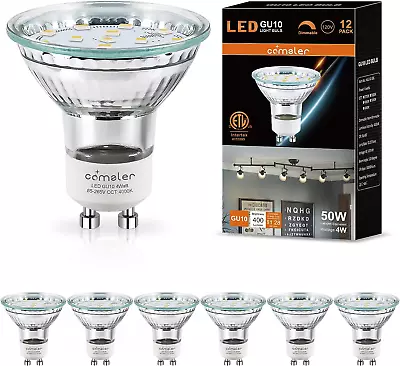 GU10 LED Bulb Dimmable 50W Halogen Equivalent GU10 4000K Natural Daylight GU1 • $28.04