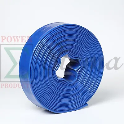 Sigma 6  Inch X 300' Feet 4 Bar Garden PVC Lay Flat Discharge Water Pump Hose • $559.99