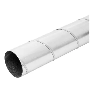 Metal Spiral Air Duct - 300mm Length / Galvanised Steel Rigid Pipe Vent Tube • £10.19
