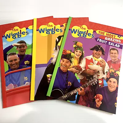 The Wiggles 3x Books 2015 Big Red Car Emma Children's Paperback Free Post • $19.90