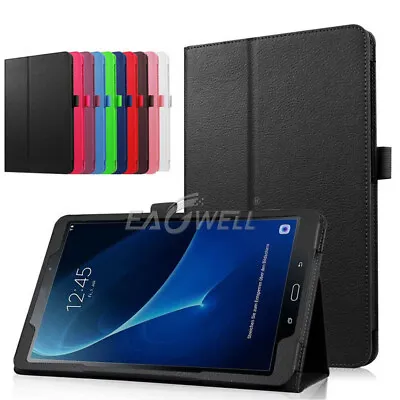 Folio Leather Case For Samsung Galaxy Tab A A6 E S6 7  8  9.7  10.1  10.4  10.5  • $10.47
