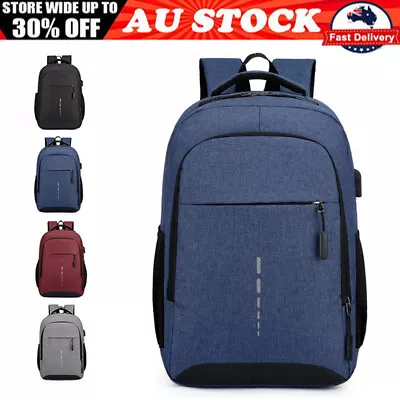 Men Women Canvas Waterproof Backpack Bag School Business Bag Laptop Bag  • $25.24