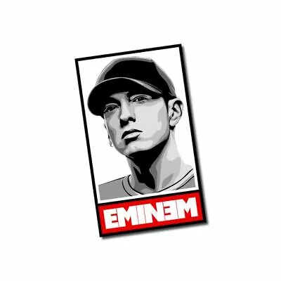 Eminem Sticker / Decal - Obey Slim Shady Records Marshall CD Album Parody Laptop • $10.50