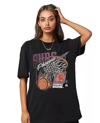 SALE 90s Nba Phoenix Suns Basketball Team 2021 T Shirt Vintage Gift Tee Vintage • $19.99