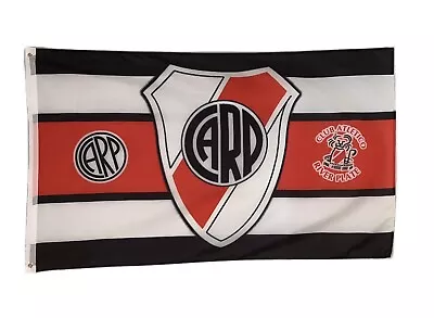 River Plate Futbol Soccer New Flag Jersey Style 3x5’ Bandera CARP Argentina • $23.99