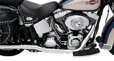 $538.95 • Buy Bassani True Dual Crossover Header Pipes 1986-2006 Harley Softail Fat Boy FXSTC