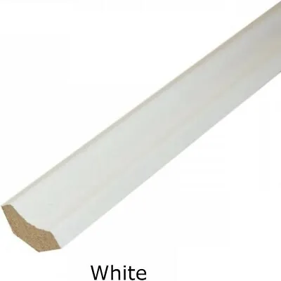 Laminate Flooring Scotia Beading UNIVERSALFC14 WHITE (PAINTABLE)2.4m 8ft  • £5.99