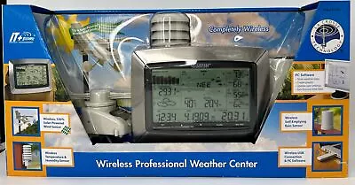 La Crosse Technology Professional Wireless Weather Station 517770 Solar Powered • $95.98