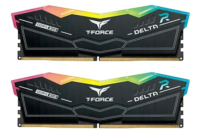 Team T-Force Delta RGB 32GB (2 X 16GB) PC Memory RAM DDR5 6000mhz (PC5 48000) • $98.99