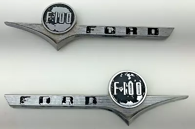 1956 Ford Pickup Hood Emblem Truck Ornament Badge Trim Molding F-100 • $59.99