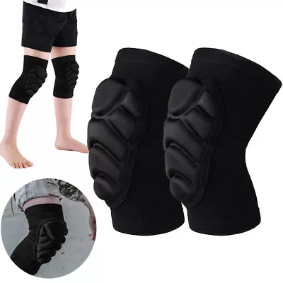 1Pair Adult Knee Pads Anti-Slip Collision Avoidance Kneepads With Thick EVA Foam • $11.89