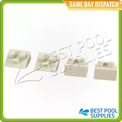 Hayward Pod Shoes/feet Ceramic Axv014cp Tiles (4 Pack) For Pool Vac / Navigator • $65