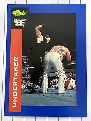 1991 Classic WWF UNDERTAKER Rookie #106 RC No Copyright On Back • $29.98