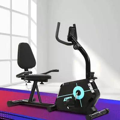 Everfit Exercise Bike Magnetic Recumbent Indoor Cycling Home Gym Cardio 120kg • $217.04