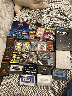 BBC Model B Micro / Electron | Cassette Games Bundle Lot Rare • £24.99