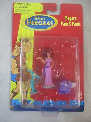 Sealed Mib Vtg Disney Hercules Megara Pain & Panic Figure Set By Mattel • $9.99