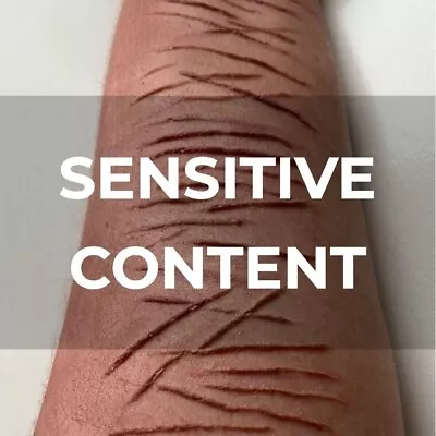 The Cutting Scar Mould | SFX Make Up | Prosthetic | Silicone | Bondo | Self Harm • £21.99