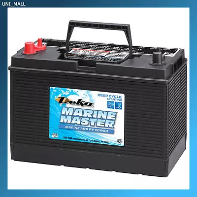 DEKA GENUINE NEW DP31DT Marine Deep Cycle/Starting Battery 860Amp MCA (Group 31) • $219.99