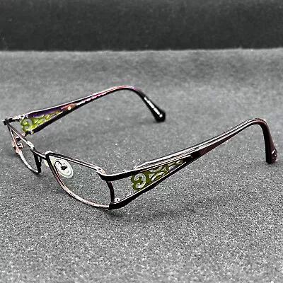 Morel France Koali 6460K Eyeglasses **FRAME ONLY** Copper/Purple 50-16-135 Used • $24