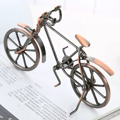 Miniature Metal Finger Bike Desktop Decoration For Bookshelves • £12.59
