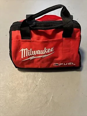 Milwaukee FUEL Bag  13  X 10  X 9  Canvas Tool Bag For M12 M18 • $15