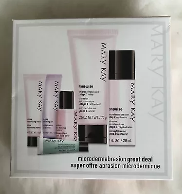 New Mary Kay Microdermabrasion Great Deal 6 Piece Set Step 1 & Step 2 Timewise • $37.99