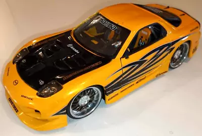 1:24 Scale Model Car Jada Toys Option D Mazda RX-7 FO35 DIECAST TOY CAR • £19.99