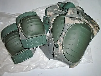 USGI McGuire Nicholas ACU Tactical Adjustable One-Size Knee & Elbow Pad Set NEW • $23.49