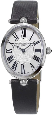 $749 • Buy NEW Frederique Constant FC200MPW2V6 Women’s Art Deco Analog Quartz Black Watch
