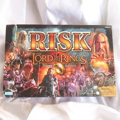 Risk The Lord Of The Rings Trilogy Edition 2003 Open Box Complete Sealed Bags • $44.99