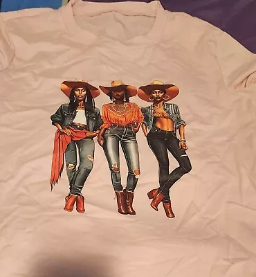 Three Black Cowgirls T-shirt • $15