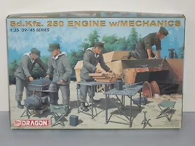 Dragon 1/35 Scale Sd.Kfz. 250 Engine W/Mechanics • $14