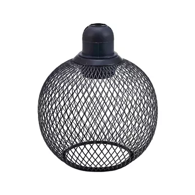 Hollow Out Metal Pendant Lamp Shade Ceiling Light Shade Retro Elegant Lampshade • £6.99