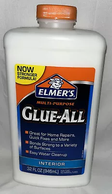 Elmers Glue-All Multi-Purpose Glue-1 Quart 026000038508 Non Toxic • $20.95