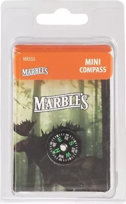 Marble's Mini Compass 20 Mm 3/4 Diameter Small Pocket Glow In The Dark Markings • $8