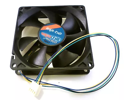 Vapochill 12V 92x25mm Cooling Fan 4 Wire To Suit Speed Controller OM0941C • £15