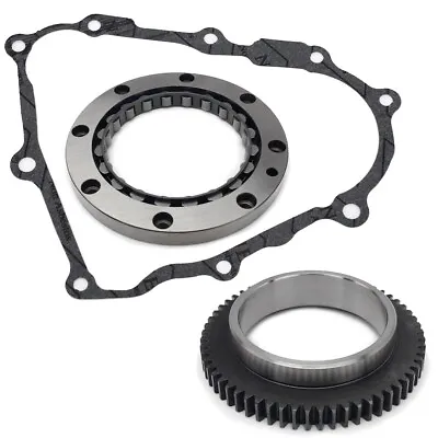 For Yamaha V Star 1100 One Way Starter Clutch Gasket Gear Kit XVS1100 1999-2009 • $69.98