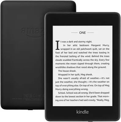 Amazon Kindle Paperwhite NOW Waterproof 6  10th Generation 8GB—with Ads Black • £84.99