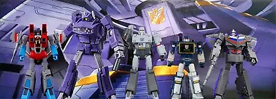 Figure Diorama Backdrop For 85 86 G1/Masterpiece Transformers- Decepticon Throne • $17.99
