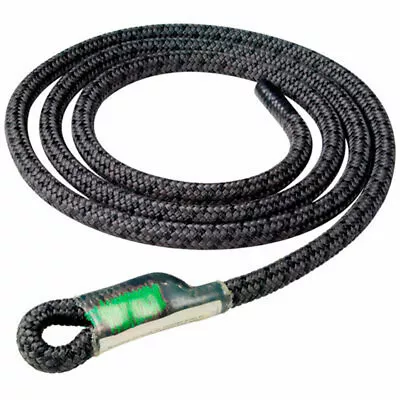 Rope Logic's Bee Line Black Single Eye Split Tail 10mm 5ft - ARBORIST CLIMBING • $35