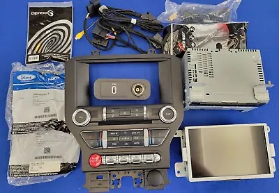 2015-2018 Ford Mustang GT S550 NAV Navigation Sync 3 Radio Faceplate 4 To 8  Kit • $799