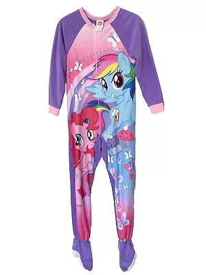 Girls Pajamas With Feet By My Little Pony  Size 10 • $4.95