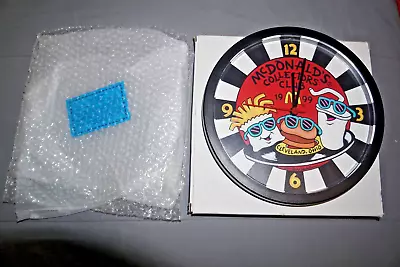 VTG McDonalds's Collectors Club 10” Wall Clock 1999 Cleveland Ohio W/Box Works • $44.99