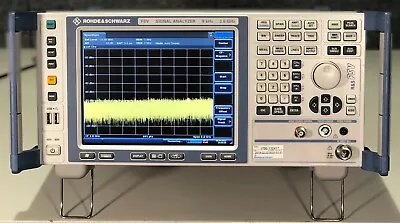 $4800 • Buy Rohde & Schwarz FSV3 Signal Analyzer, 9kHz-3.6GHz, W/ Options & R&S Cal: 2019!
