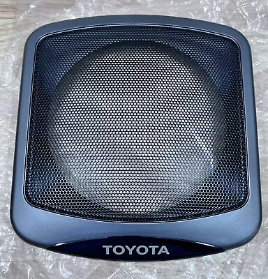 Toyota Speaker Grill Cover Gray Black Rear? 6 3/4” X 6 1/4” New In Bag • $21.21